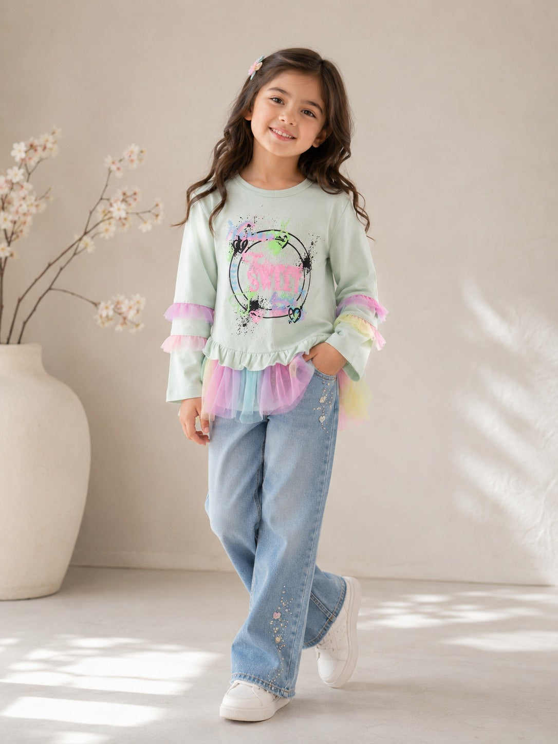 Twinkle Tulle - Ice Blue