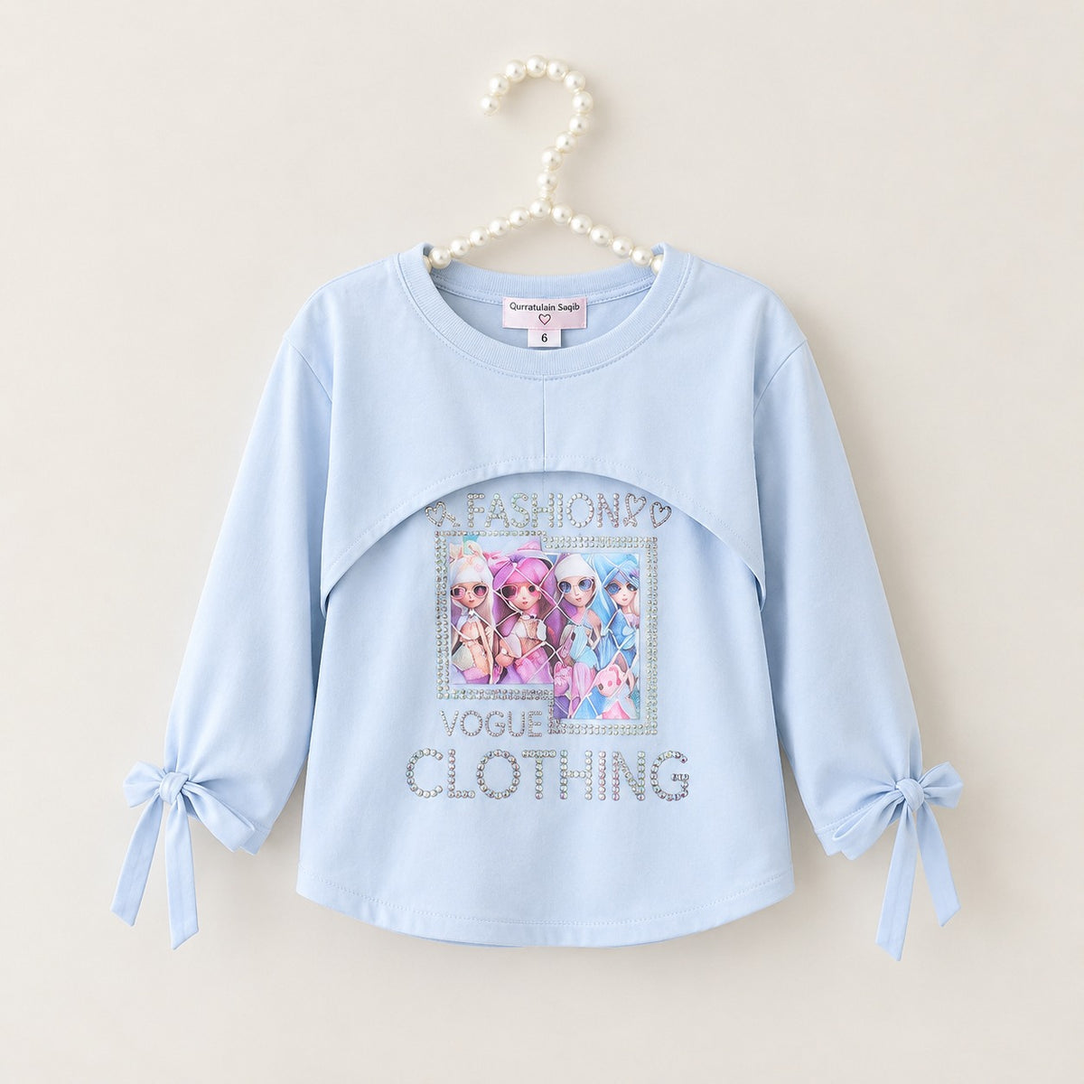 Bella Top - Sky Blue