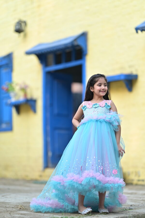 Ferozi and Pink 2 Tone