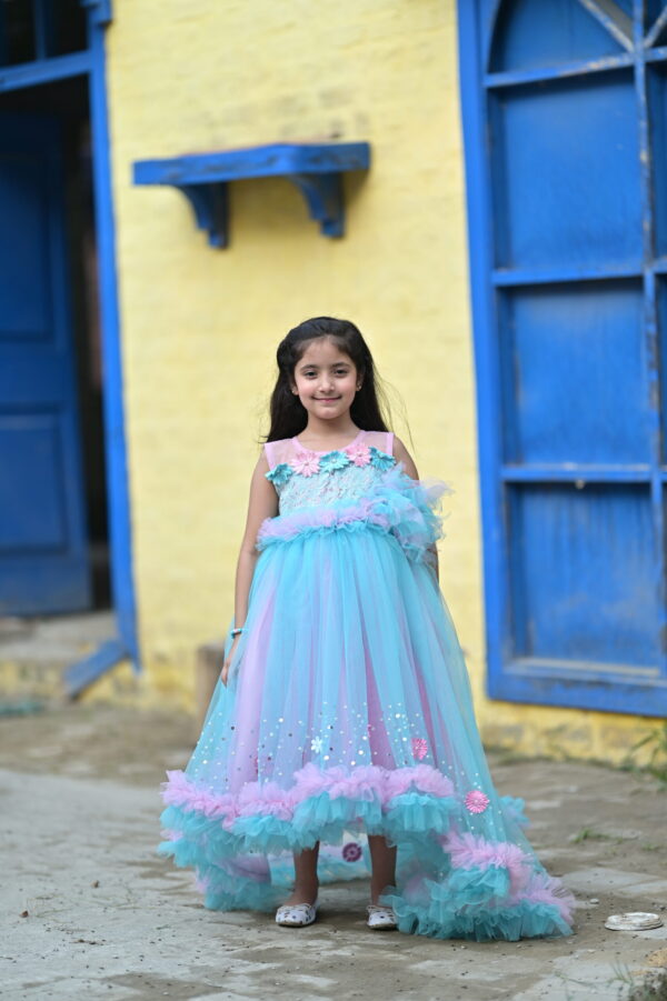 Ferozi and Pink 2 Tone