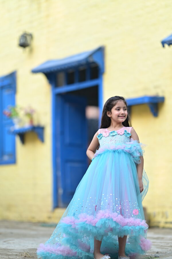 Ferozi and Pink 2 Tone