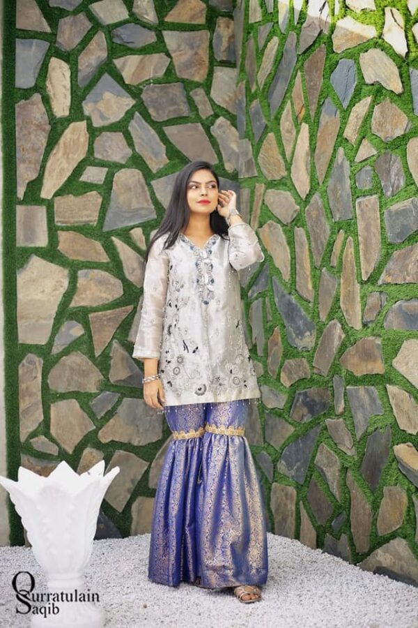 Nostalgic Regalia- Garara & Shirt