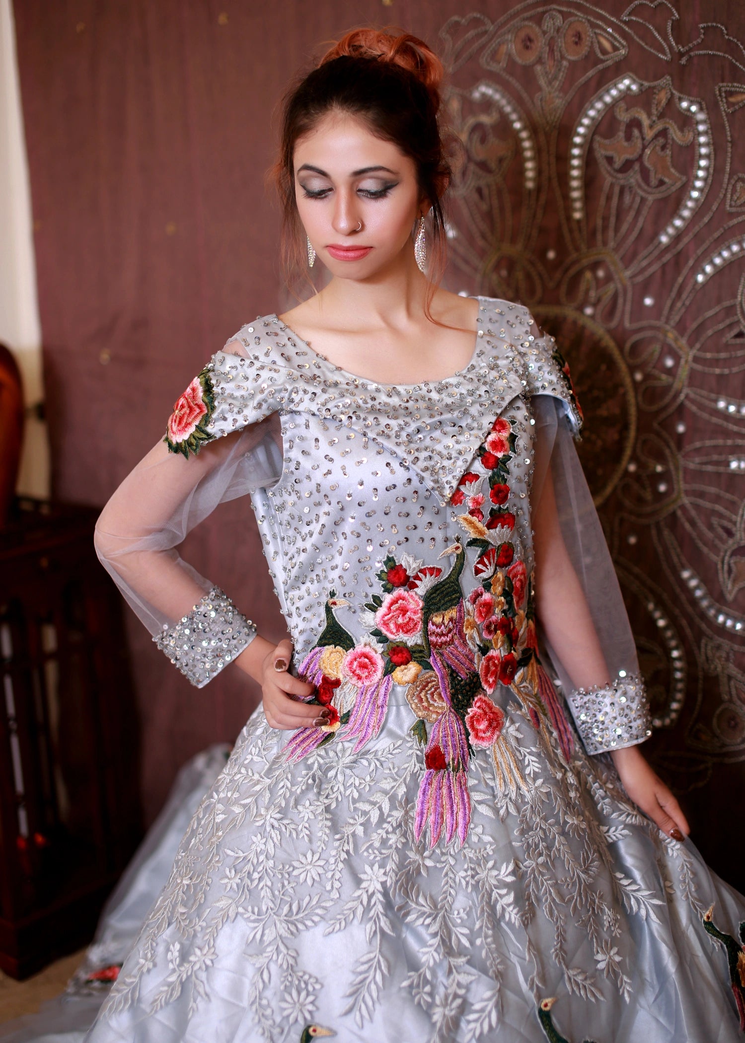 Peacock Eleganza Maxi-dream like enchantment