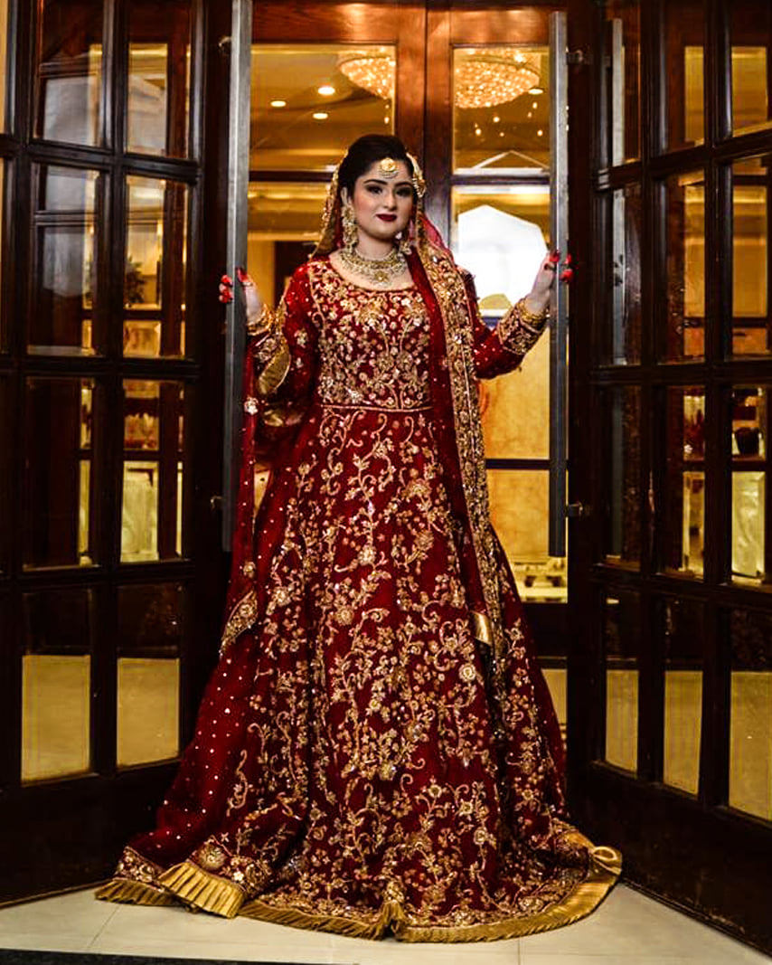 Tapestry Anarkali Pishwas