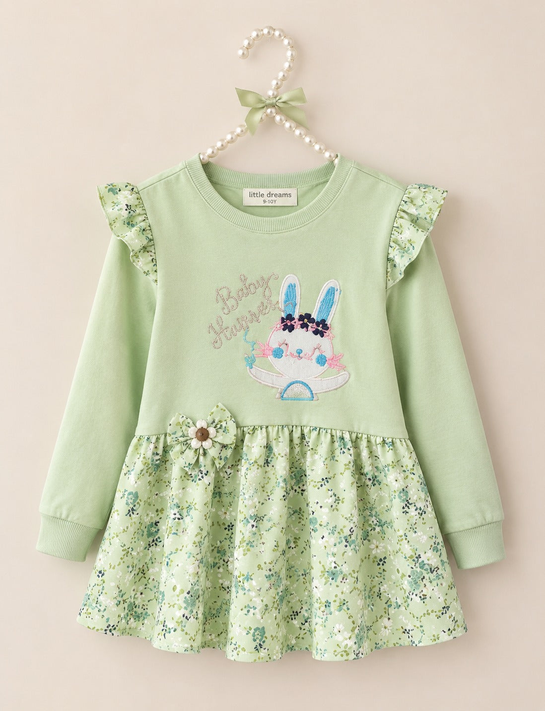 Bloom Top - Mint Green