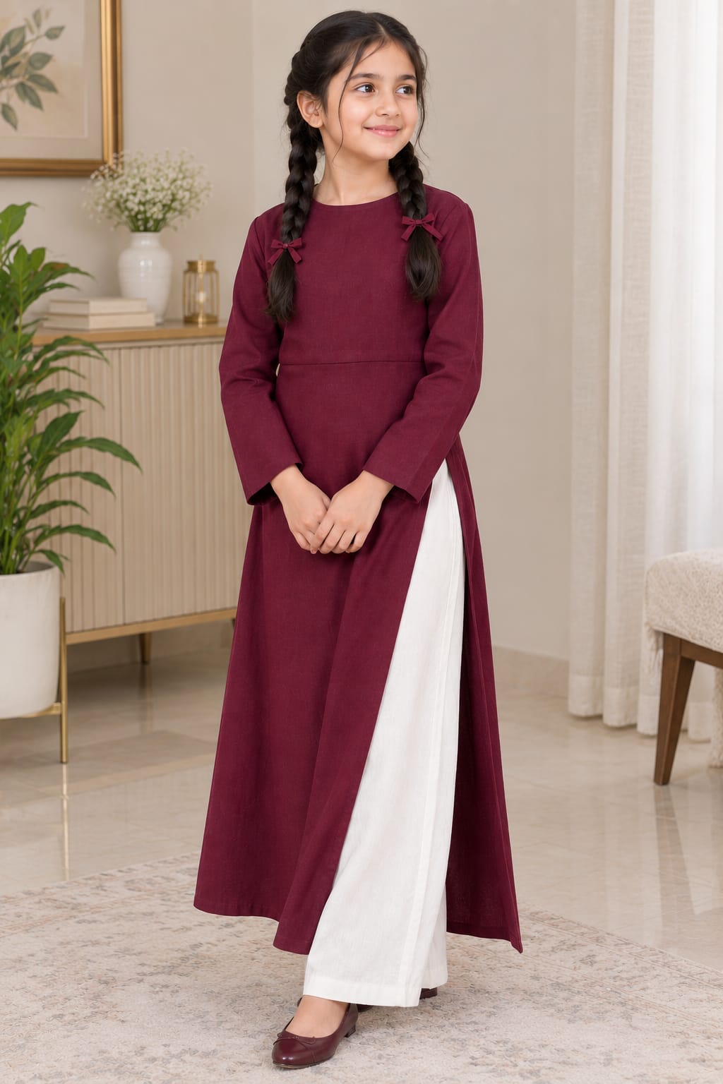 Roselle - White Trouser