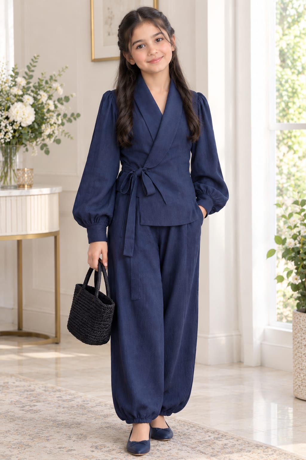 Indigo Haze - Navy Blue