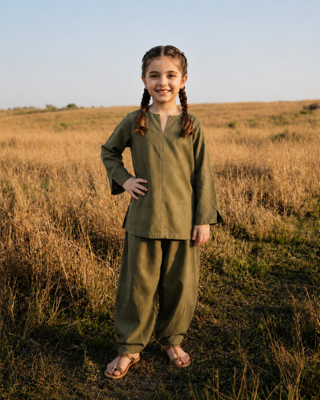 Mini Rustic Muse - Winter Edit - Olive Green