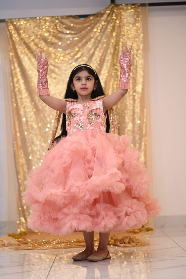 Peach Cape Style - Scarlet Blossom